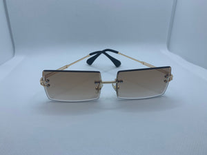 TAN RIMLESS