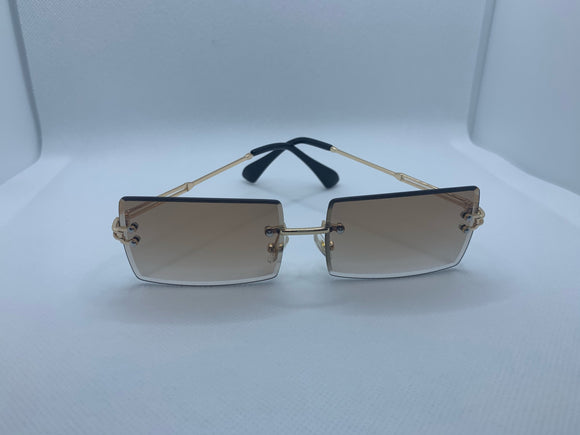TAN RIMLESS